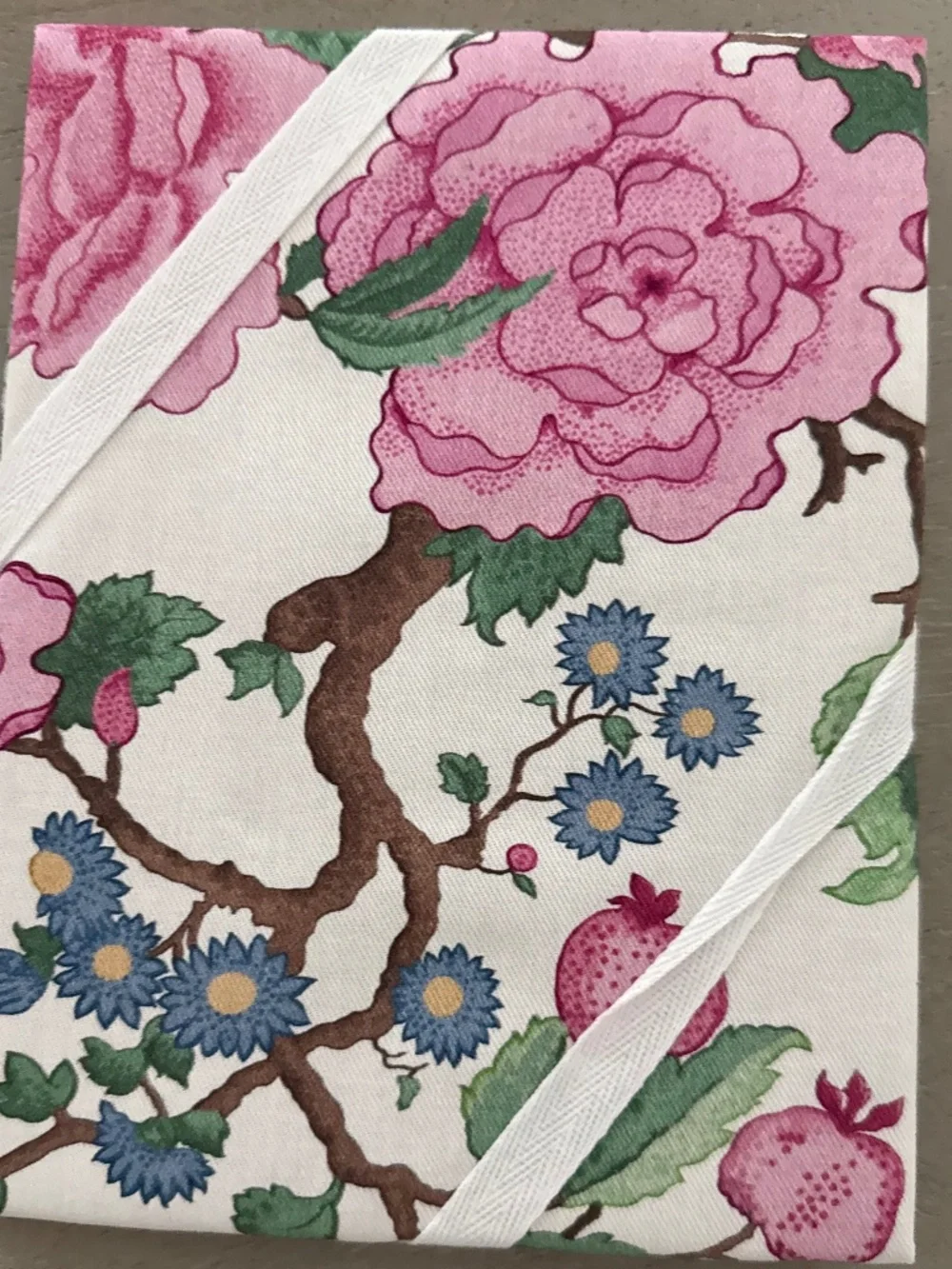 William Sonoma Canton Rose Tea Towels Set of 2, NWT